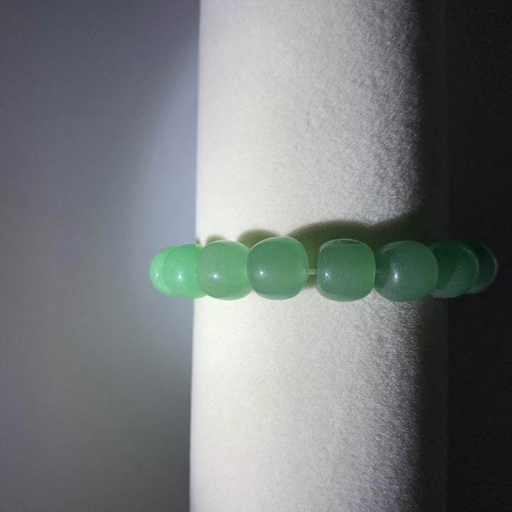 Green Tung Ling Jade Crystal Bracelet